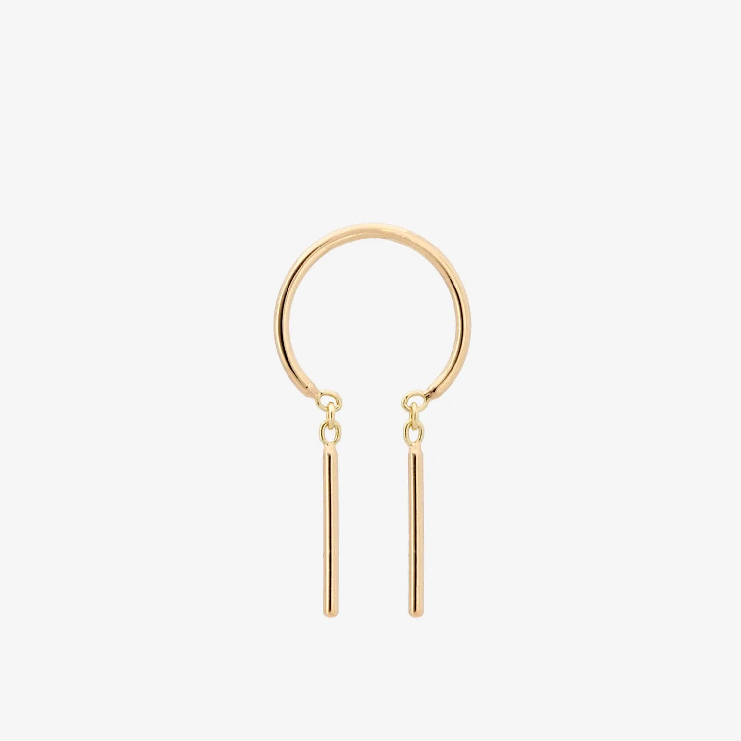 14k Gold Baby 'Chime' Threader Earrings