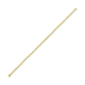 14KT Yellow Gold & Diamond Stunning Bracelet  - 2 ctw