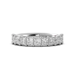 1.50ct tw Princess Cut Diamond Band