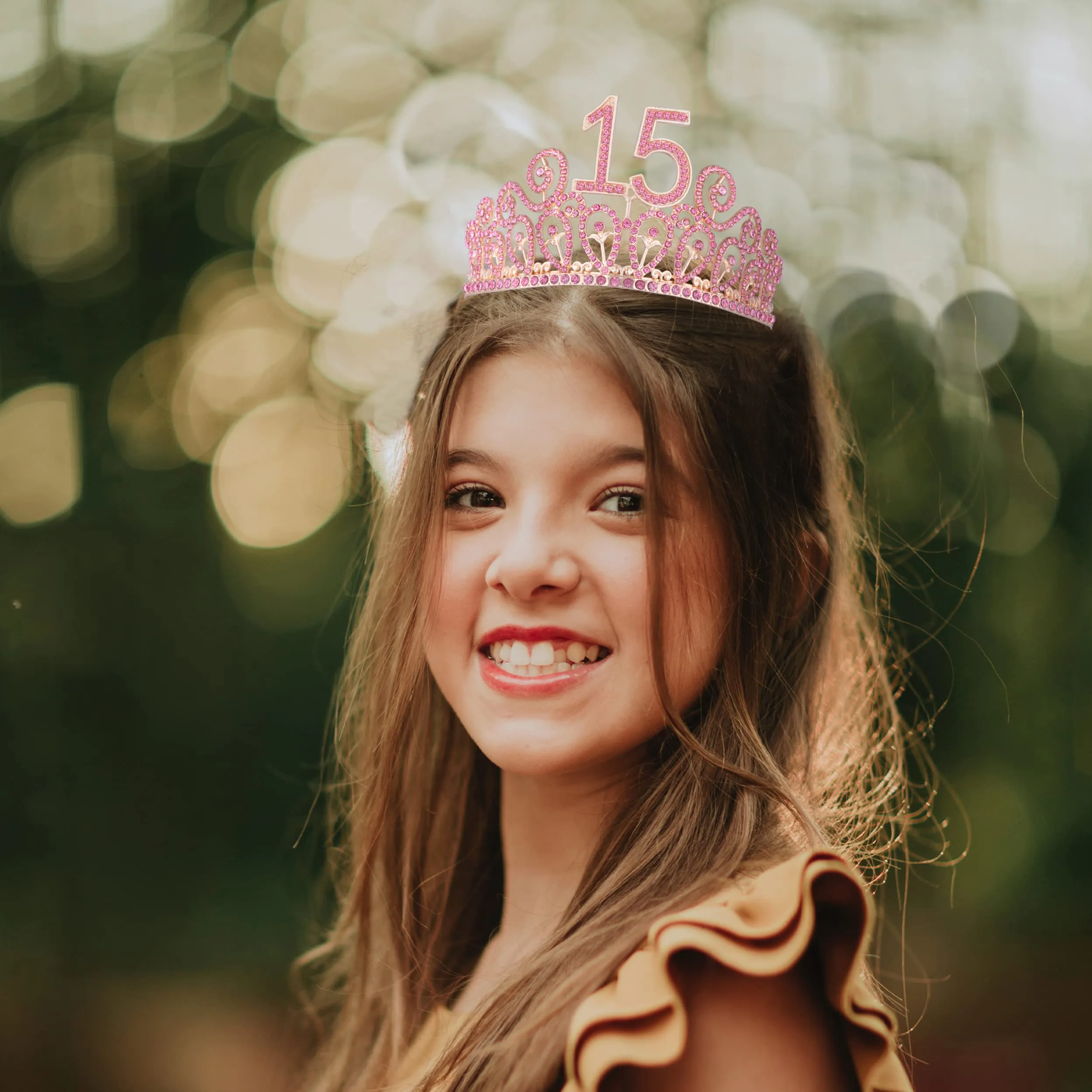 15th Birthday, 15th Birthday Decorations, 15th Birthday Tiara for Girls, 15th Birthday