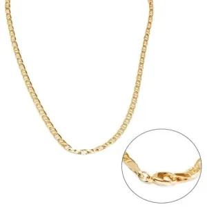 18k Gold Filled Mariner Link Chain 24