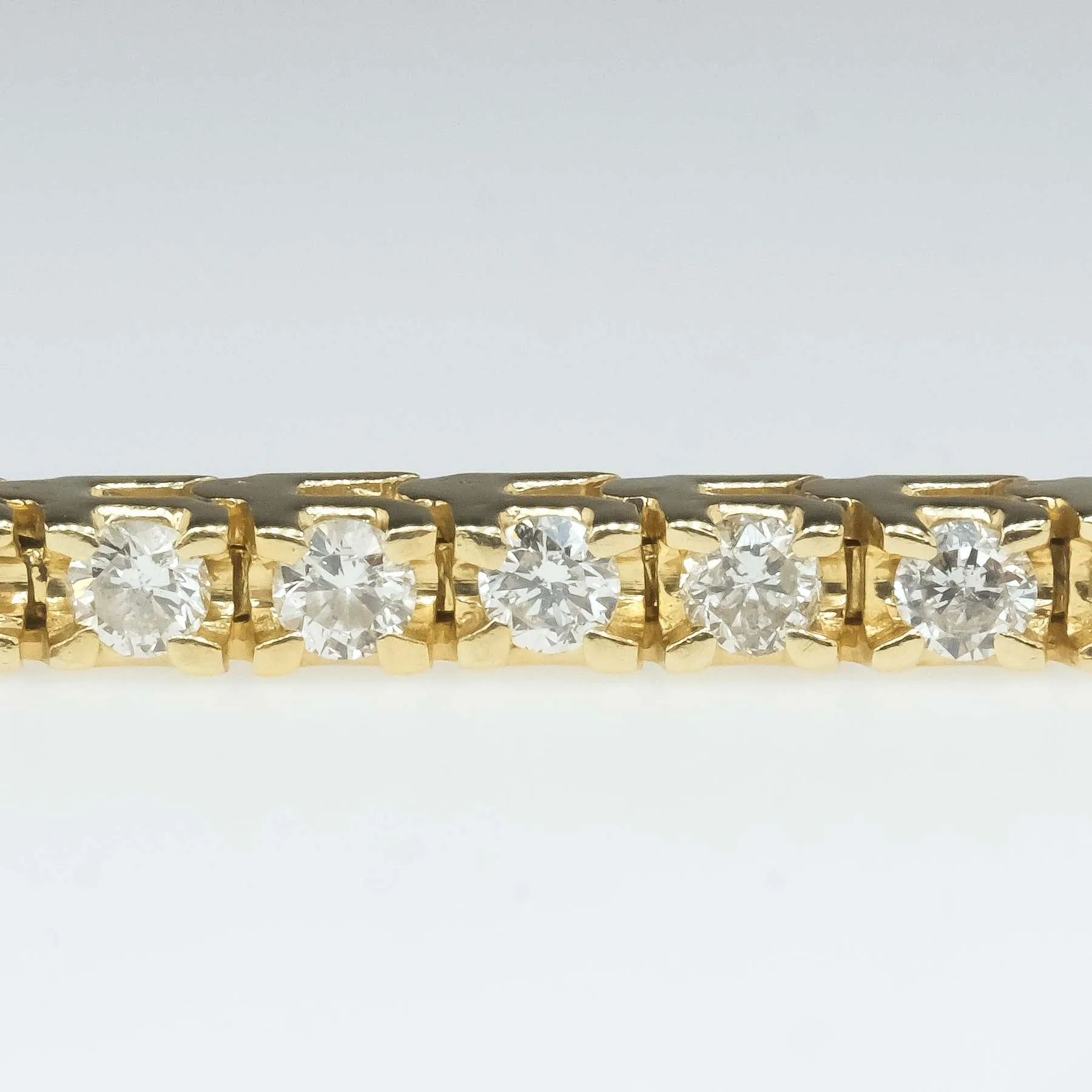 2.90ctw Diamond Tennis Bracelet in 14K Yellow Gold