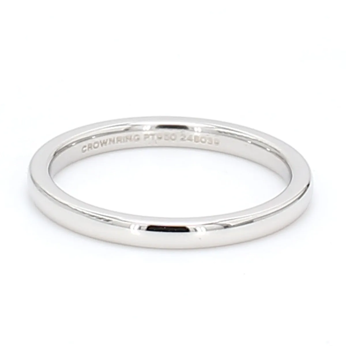 2mm Platinum Wedding Band