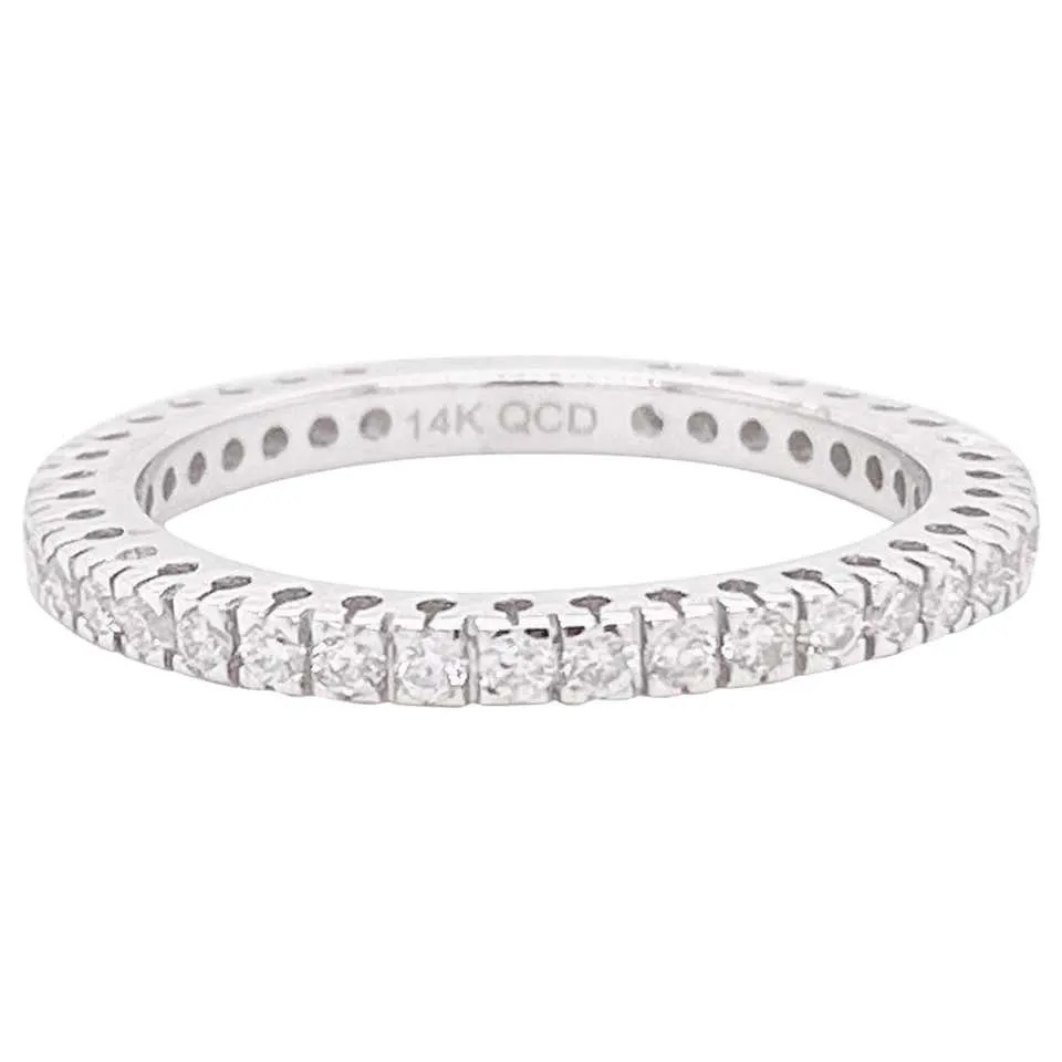 3/4 Diamond Stackable Ring