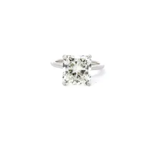 5.21 Radiant Lab Diamond Engagement Ring