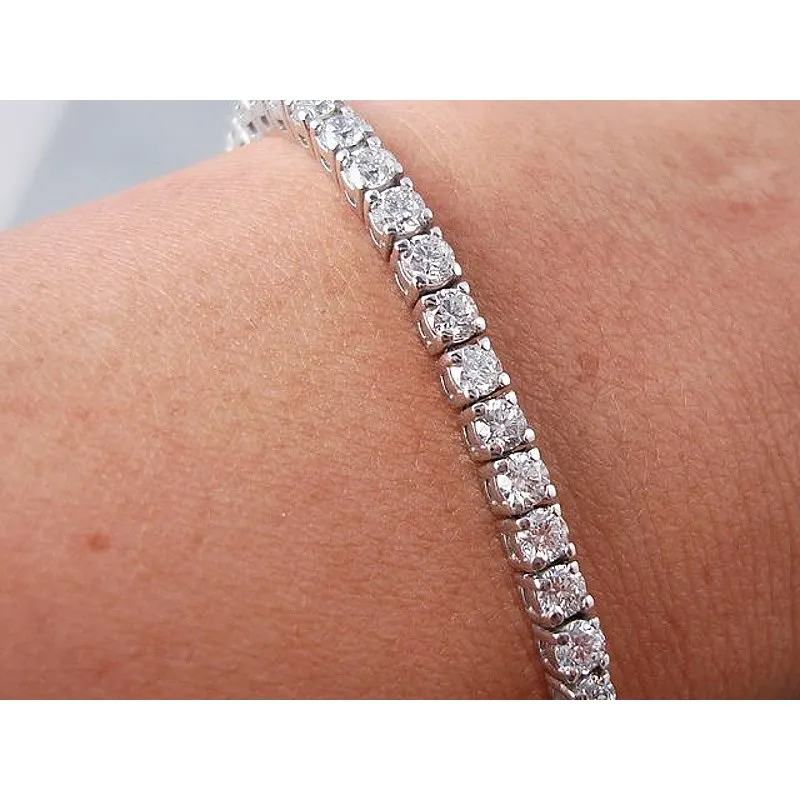 5ctw Lab Grown Diamond Tennis Bracelet