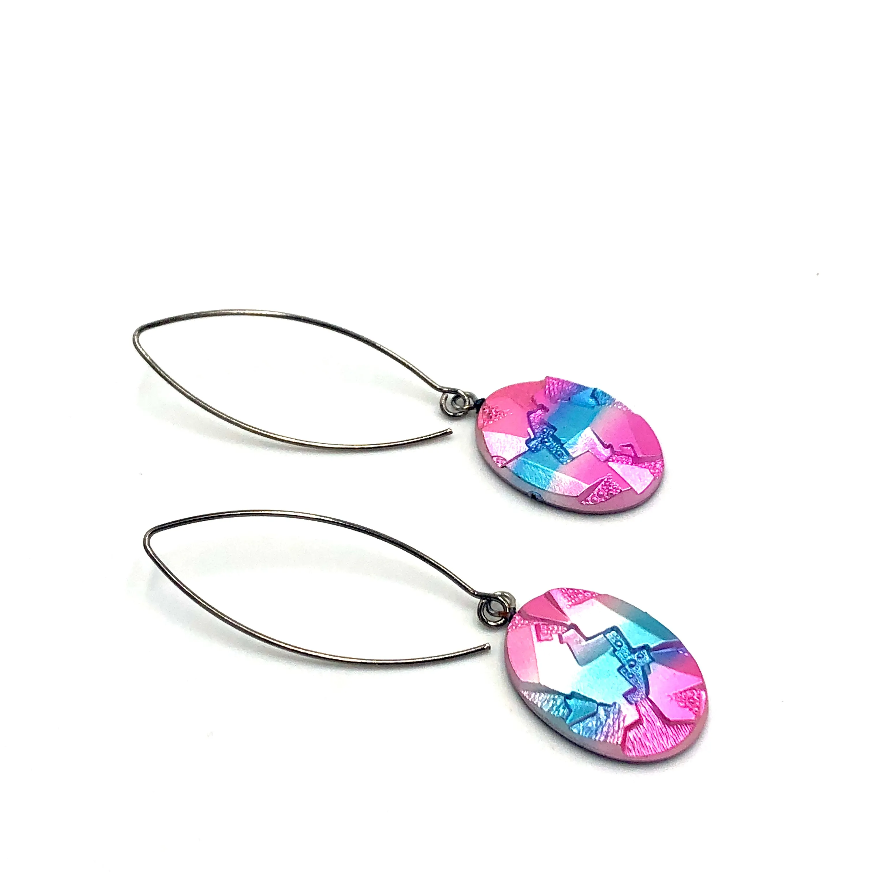 80s Dream Raindrop Earrings