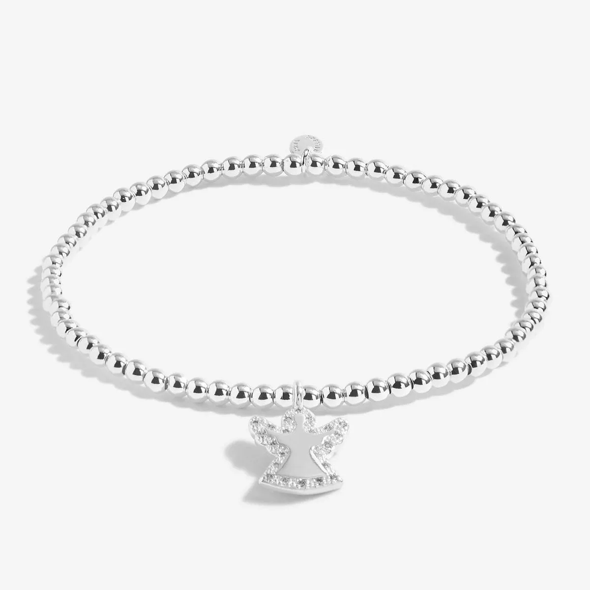 A Little 'Mum's Are Angels In Disguise' Bracelet | Silver Plated