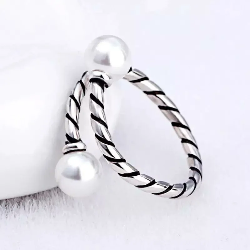 Ariel Pearl Cuff Ring