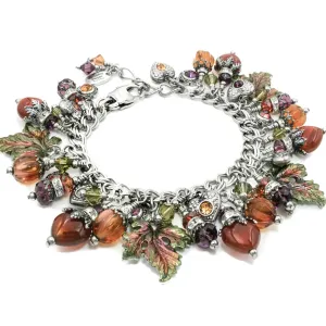 Autumn and Fall Charm Bracelet