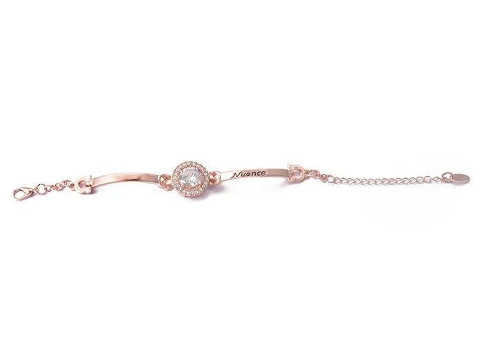 B841 - Rose Gemstone Bracelet