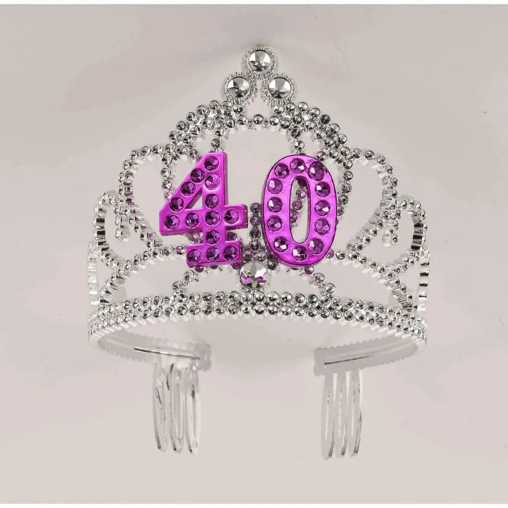 BIRTHDAY TIARA 40