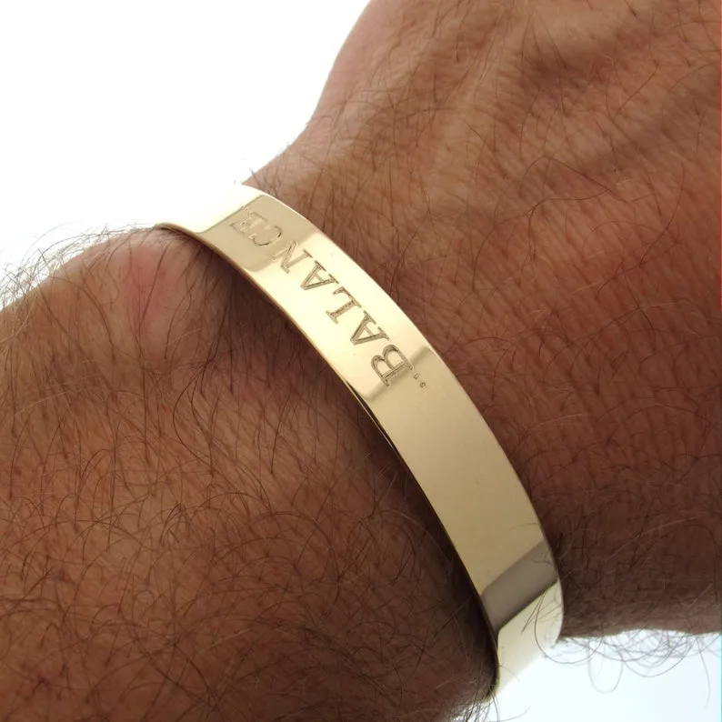 Bracelet with Initials for Men