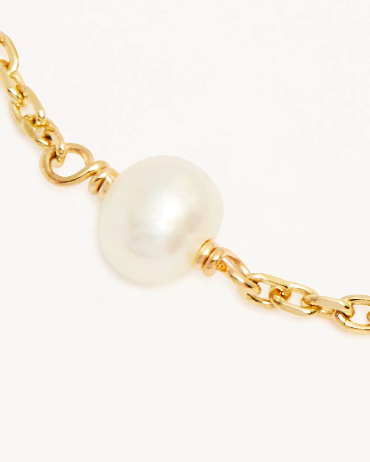 By Charlotte 14k Solid Gold Serene Pearl Bracelet