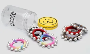 CENTRAL PARK PEARL HAIR TIES