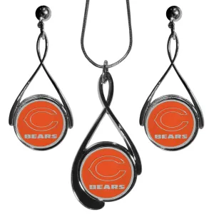 Chicago Bears Tear Drop Jewelry Set