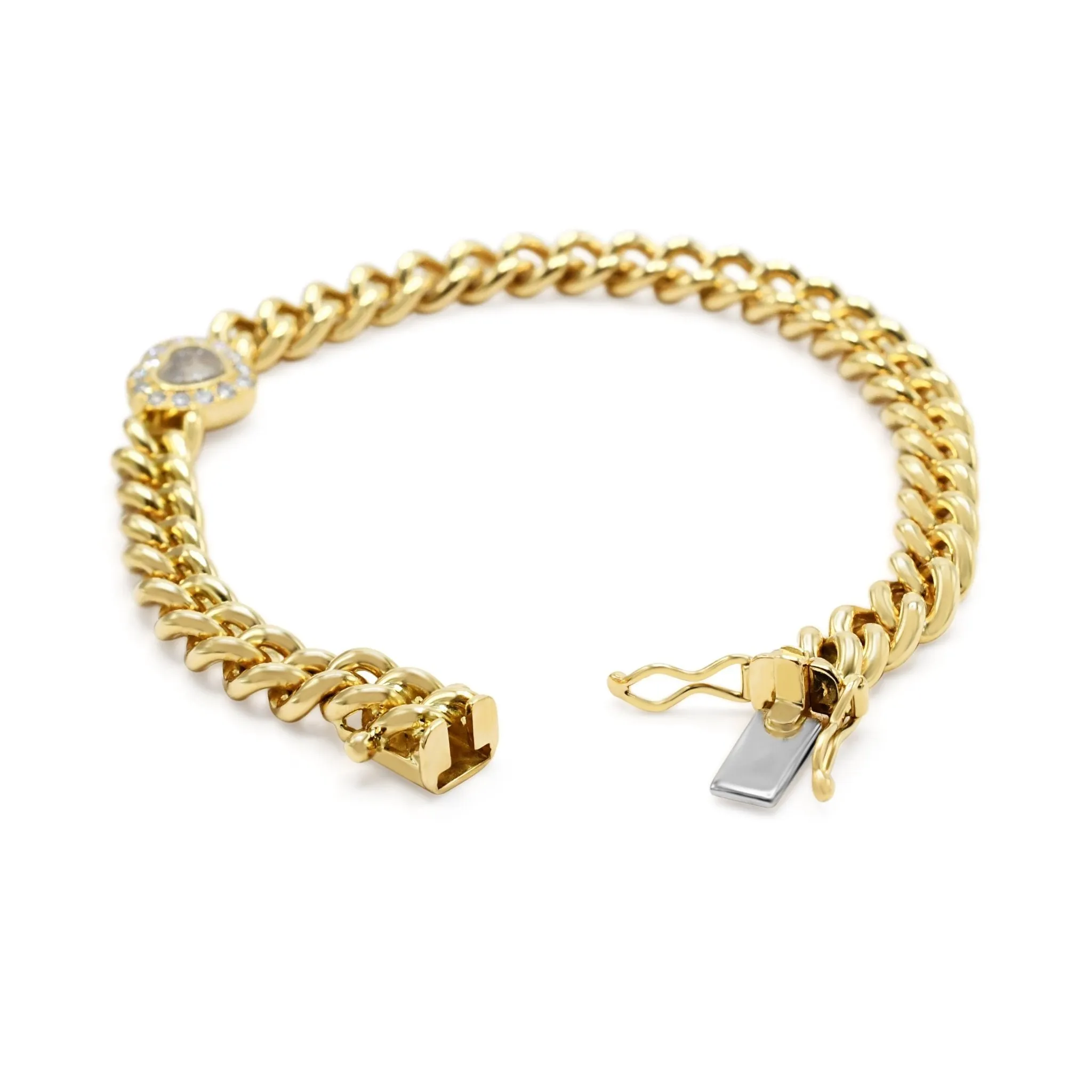 Chopard Happy Diamond Heart Bracelet - 18ct Yellow Gold