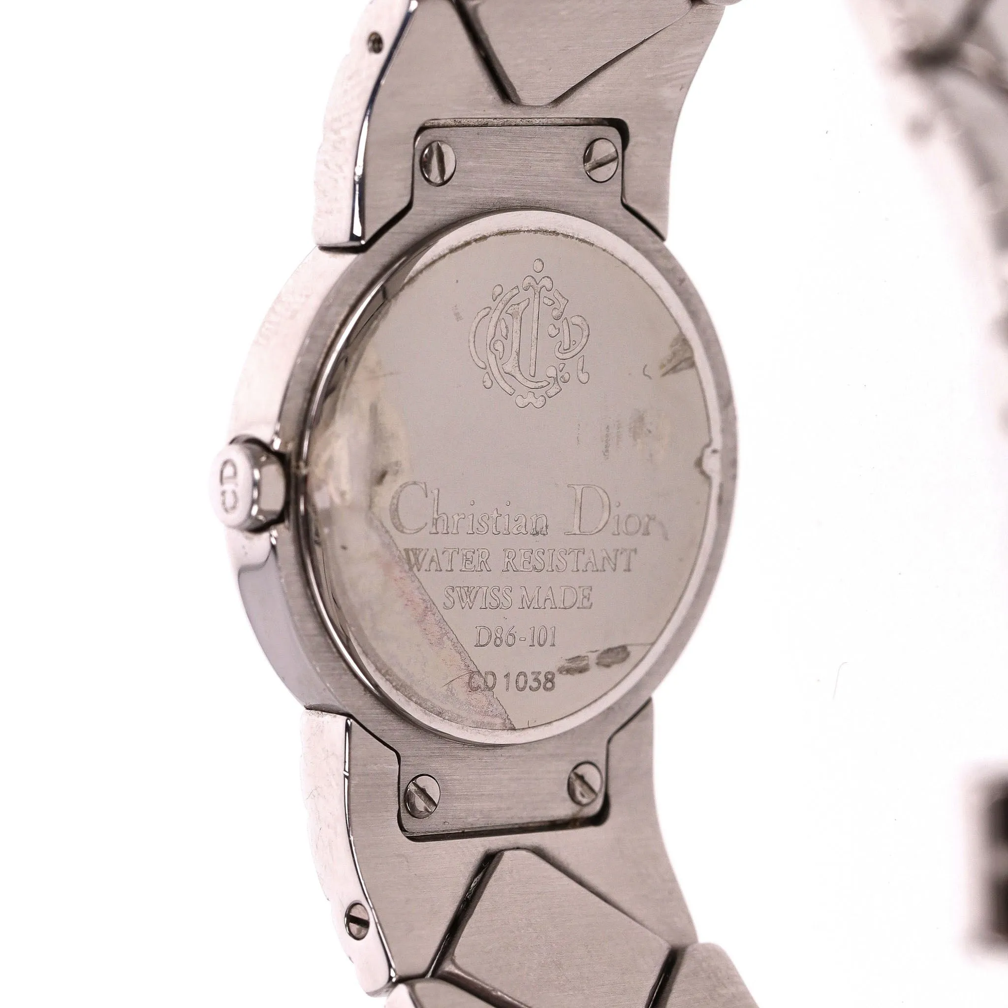 Christian Dior Mother Of Pearl & Diamond Watch