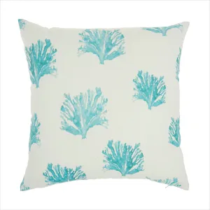 Coral Pillow - Turquoise