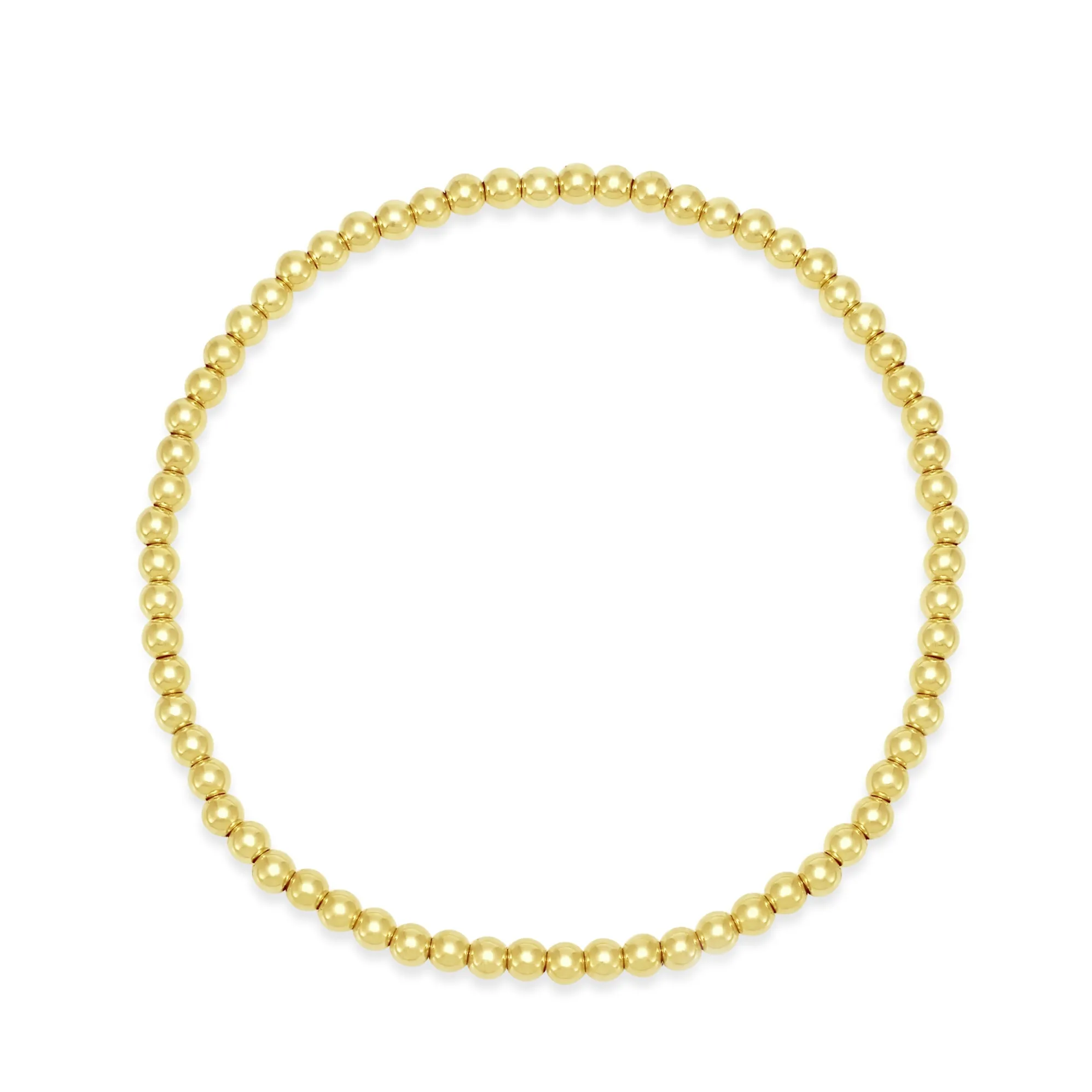 Credo Gold Bead Bracelet