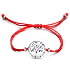 Cubic Zirconia Tree of Life Bracelet