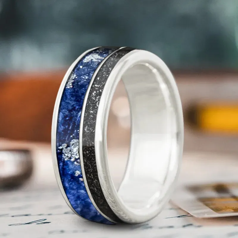 Custom Design - 2-Inlay Offset Ring ch9qpGvks05HW3WZm6YS6Vhk