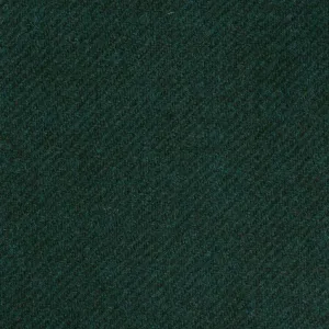 Dark Green Twill Coral Tweed All Wool