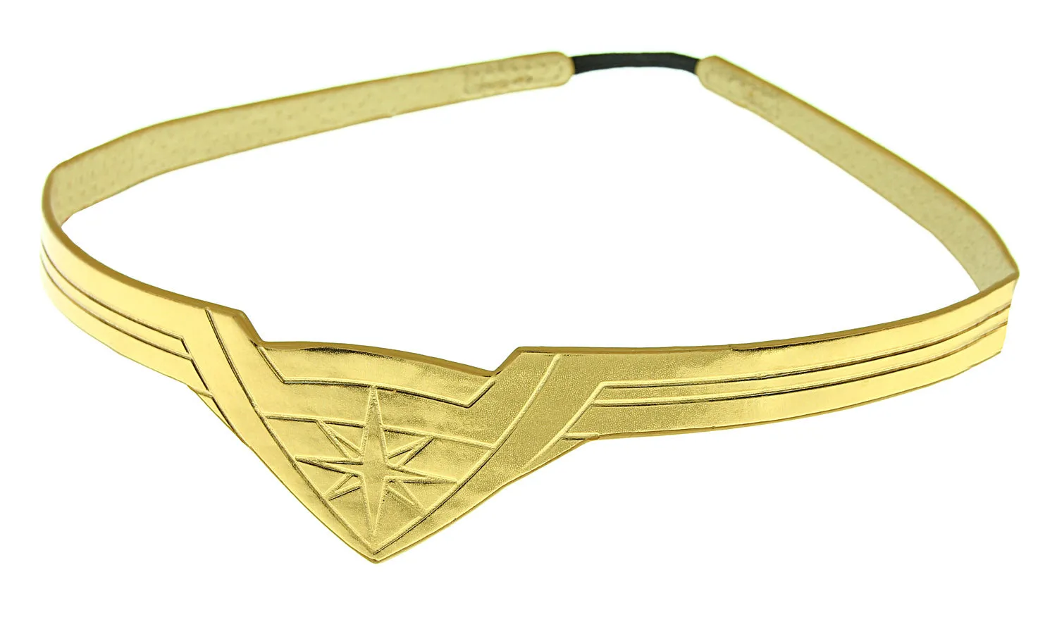 DC Comics Wonder Woman Gold Tiara Movie Superhero Costume Cosplay Stretch Band