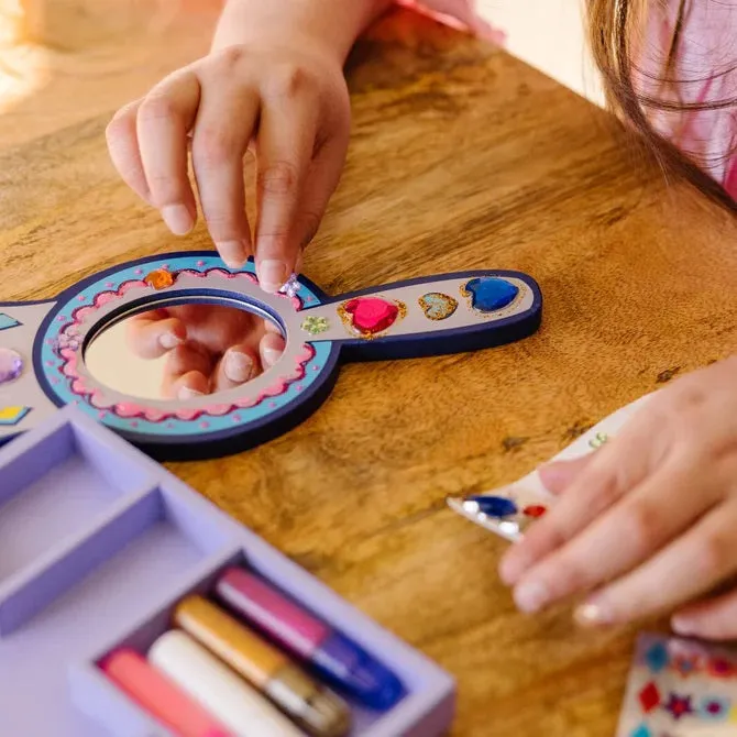 Decorate Your Own Wooden Princess Mirror