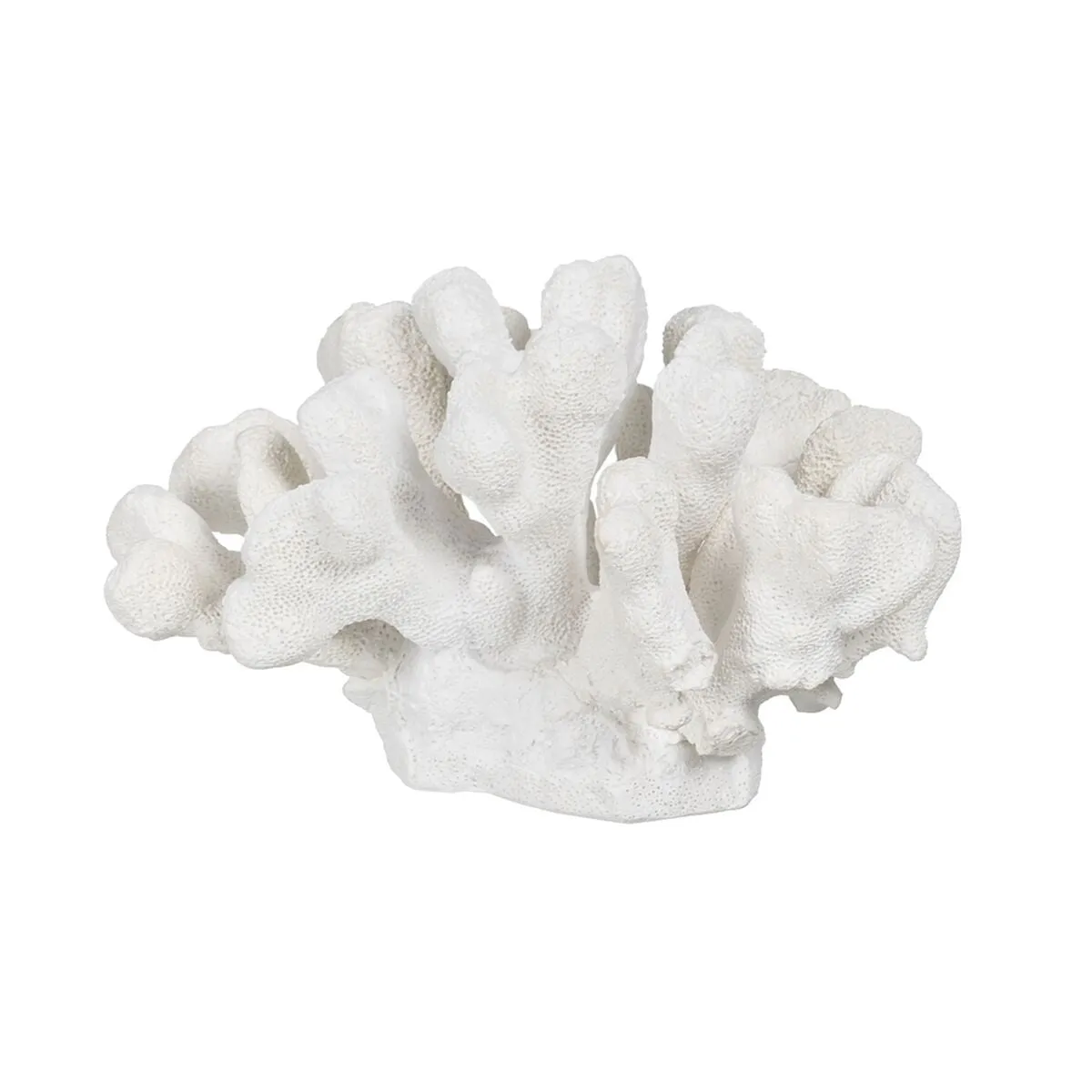 Decorative Figure White Coral 19 x 14 x 11 cm