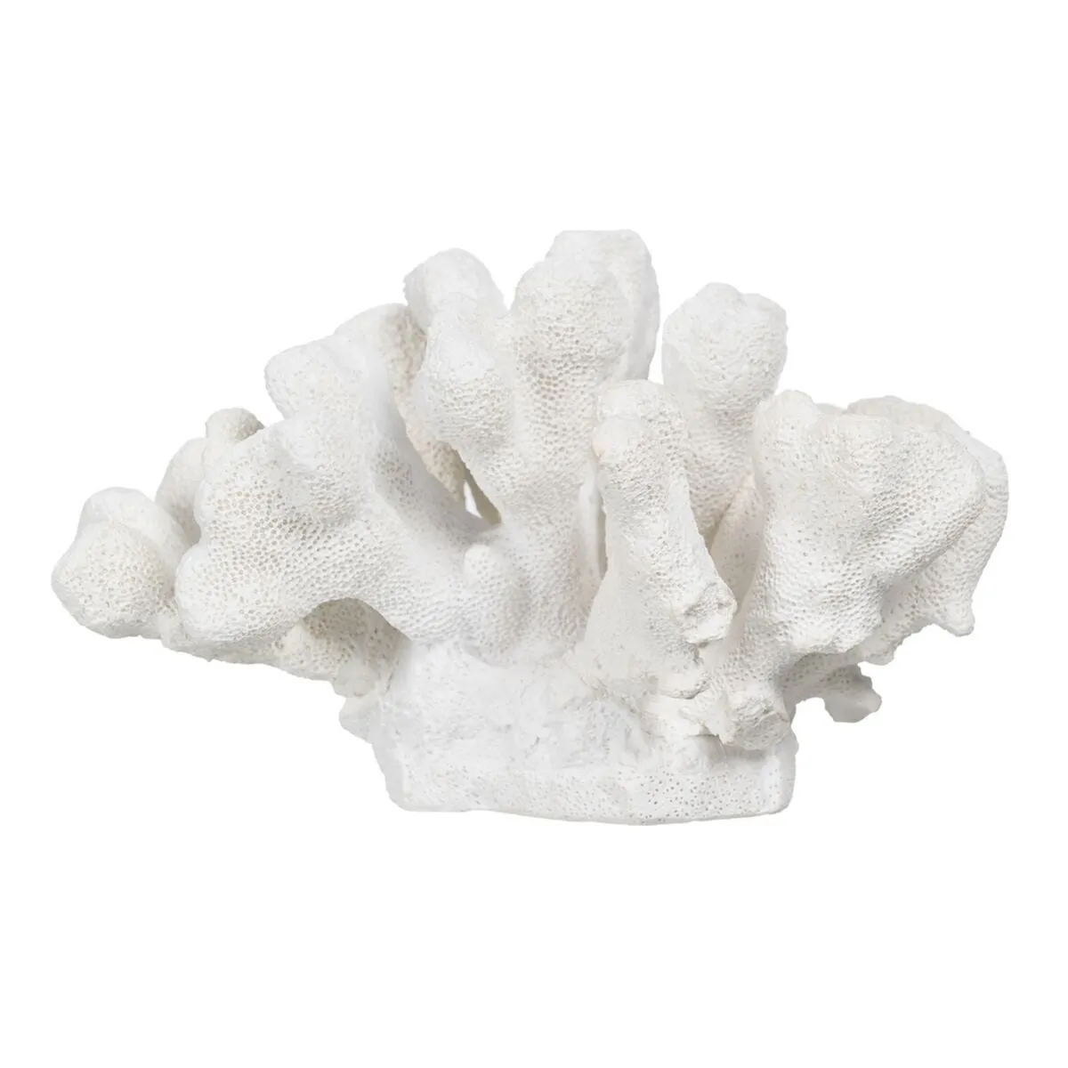 Decorative Figure White Coral 19 x 14 x 11 cm