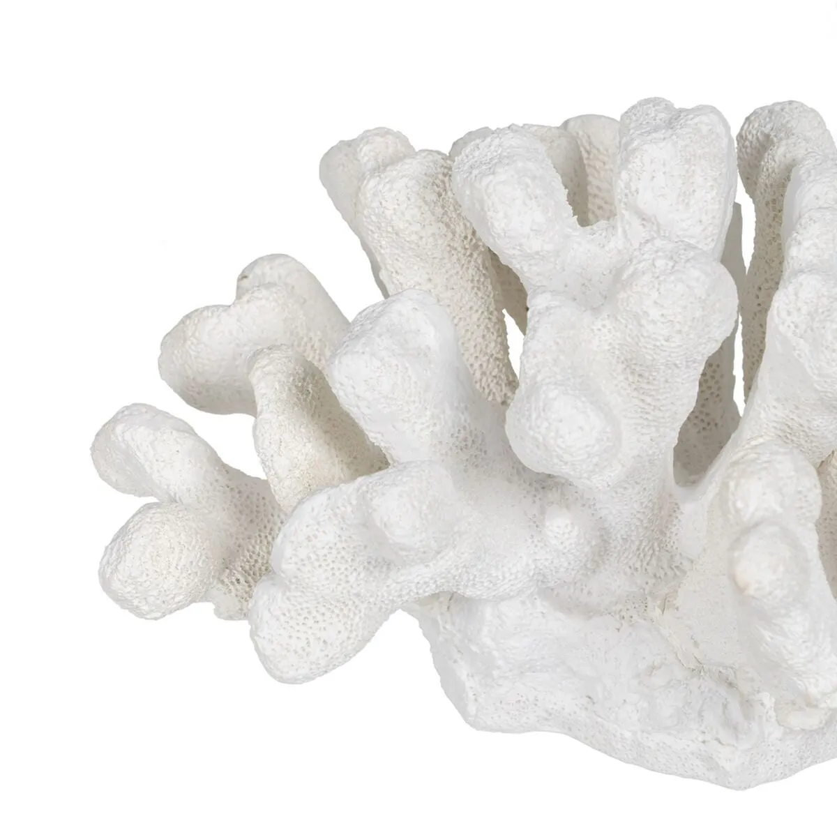 Decorative Figure White Coral 19 x 14 x 11 cm