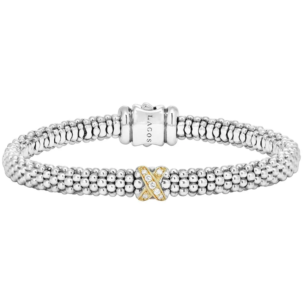 Diamond X Bracelet