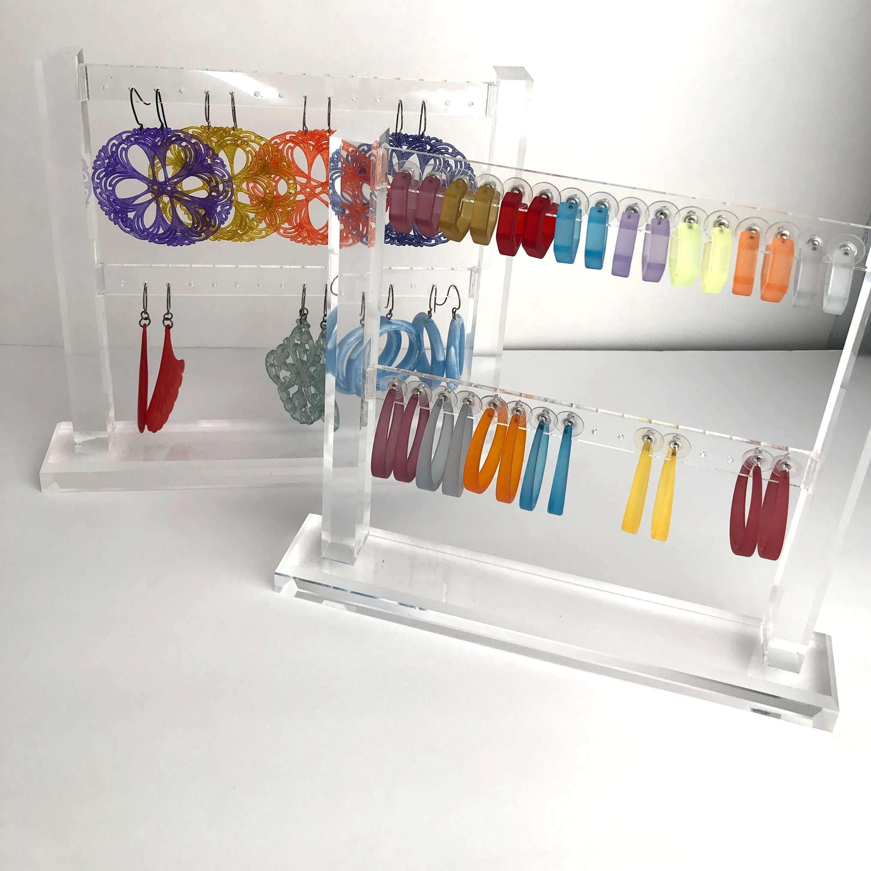 Earring Organizer - Plexi Rack 16 Pair