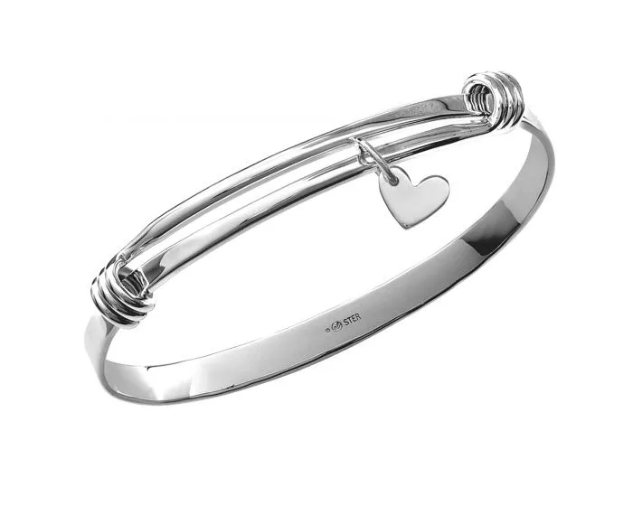 Ed Levin Sterling Silver Charming Signature Bracelet