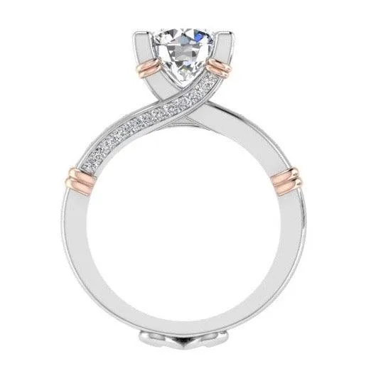 Engagement ring and Wedding band Set