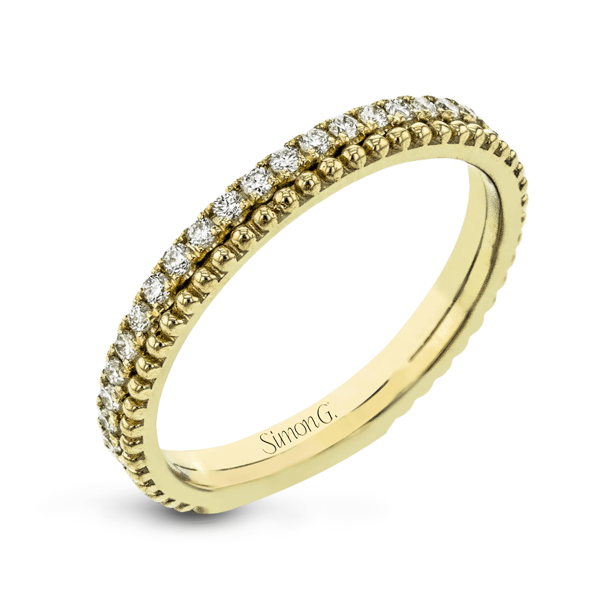 Fashion Ring In 18k Gold With Diamonds