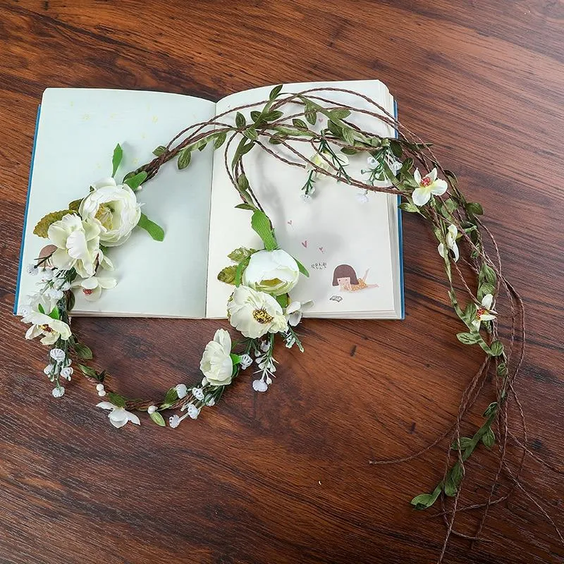 Flower Crown Bridal Headpiece