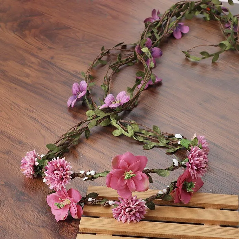 Flower Crown Bridal Headpiece