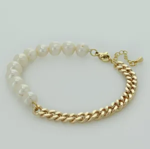 Fresh Water Pearl Chain Bracelet