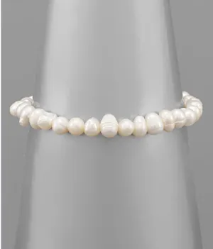 Freshwater Pearl Stretch Bracelet