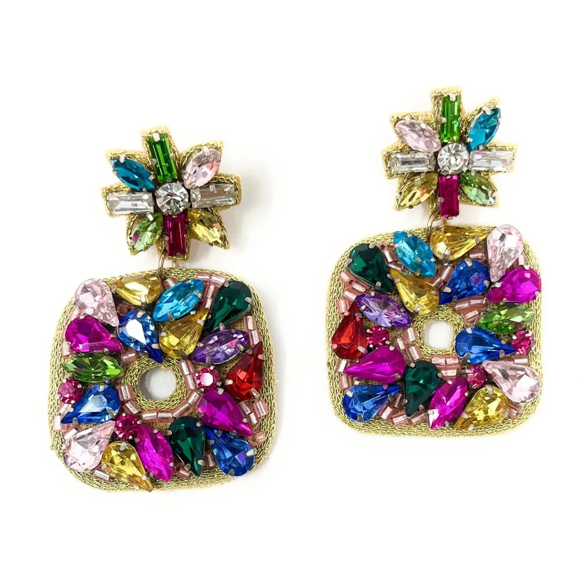 Gaia Jeweled Earrings