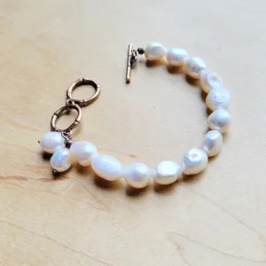 Genuine Freshwater Pearl Bracelet - The Jewelry Junkie