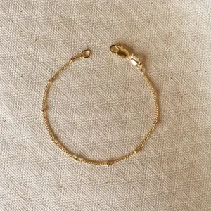 GoldFi - 18k Gold Filled Satellite Bracelet