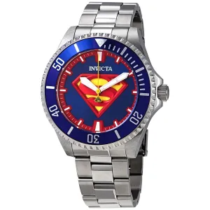 Invicta DC Comics Superman Automatic Blue Dial Men's Watch 26896