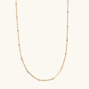 Jess Gold Filled Ball Chain Necklace