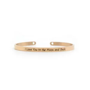 Joker & Witch Gold Plated Stainless Steel Bracelet for Women (Rose Gold)