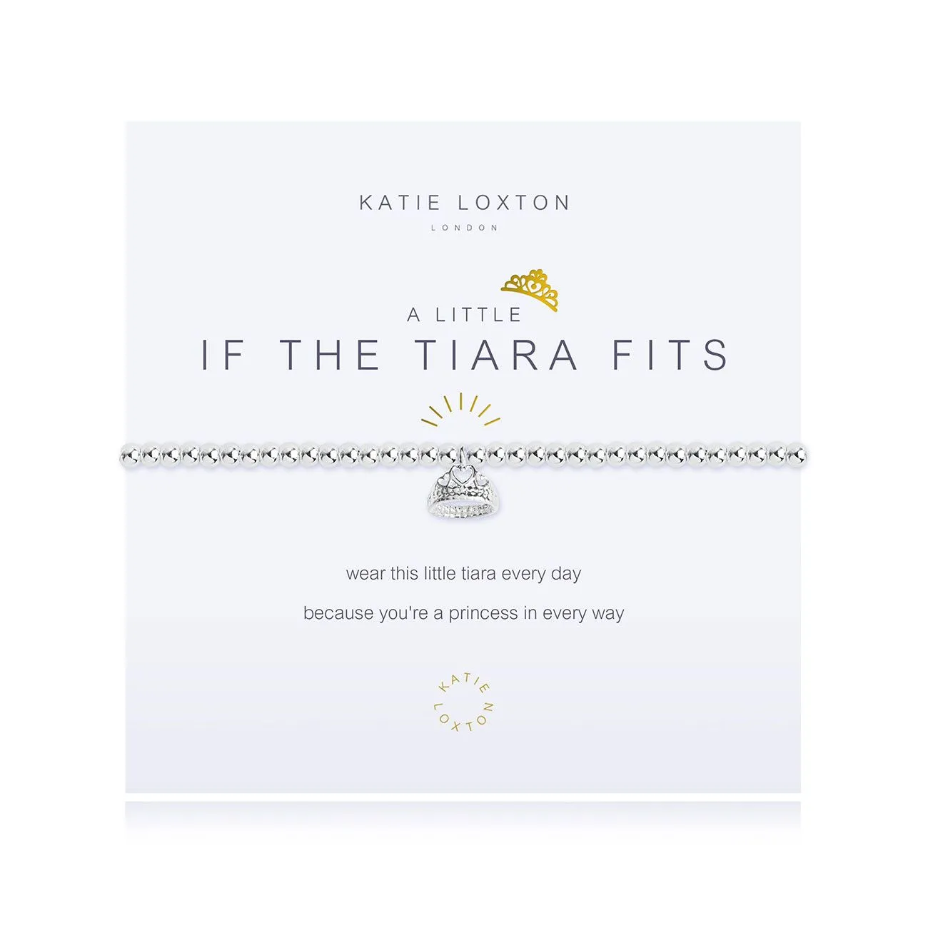 Katie Loxton IF THE TIARA FITS BRACELET