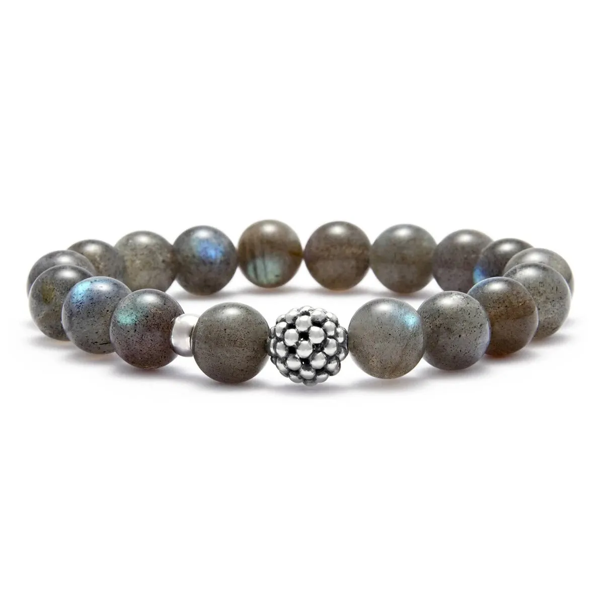 Labradorite Bead Bracelet