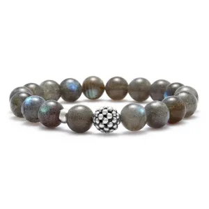 Labradorite Bead Bracelet